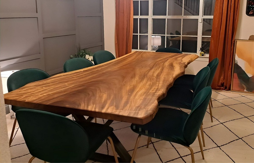 Custom live edge tables