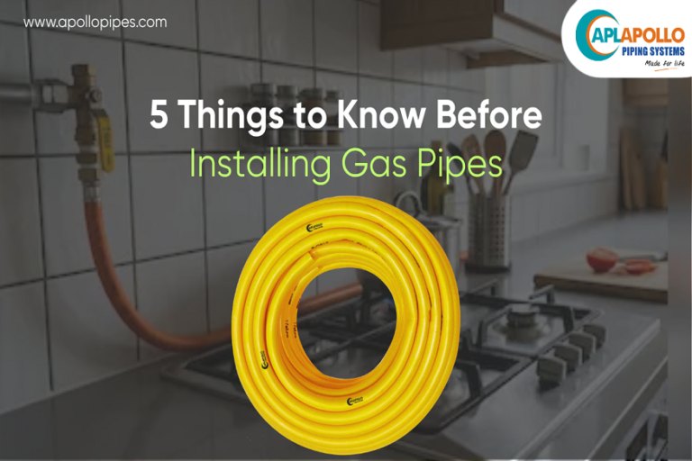5 Things to Know Before Installing Gas Pipes